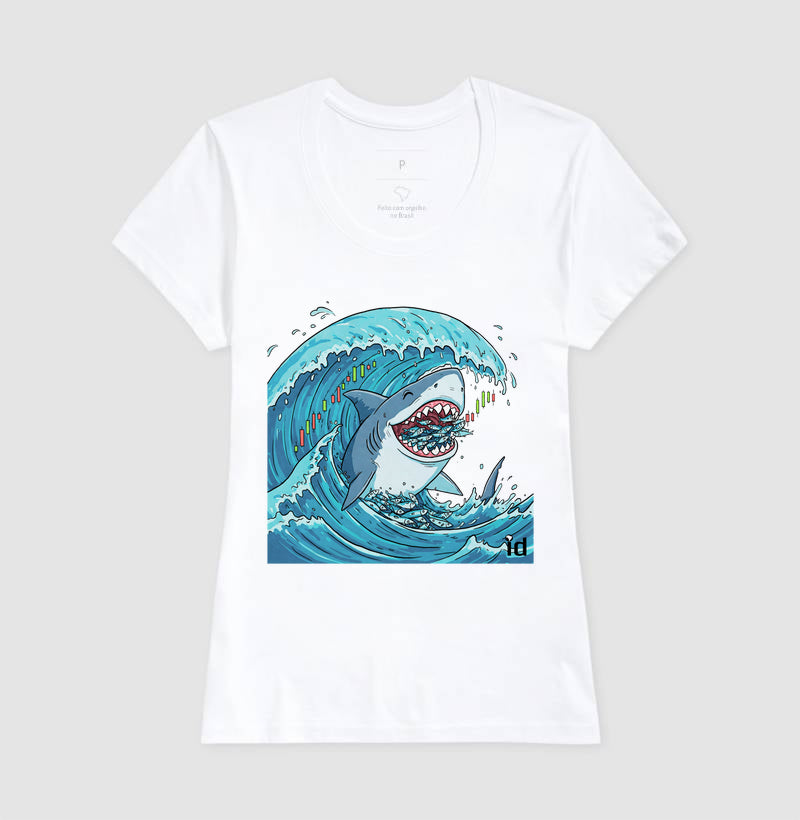 Camiseta ID TRADER | Tubarão vs Sardinhas