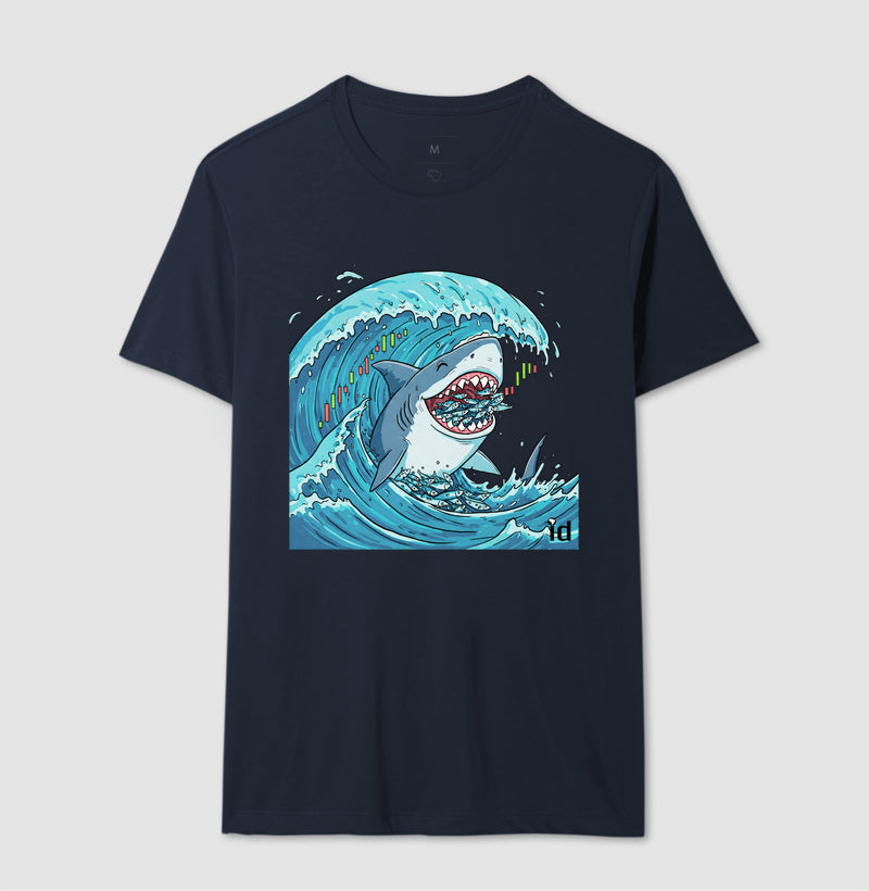 Camiseta ID TRADER | Tubarão vs Sardinhas