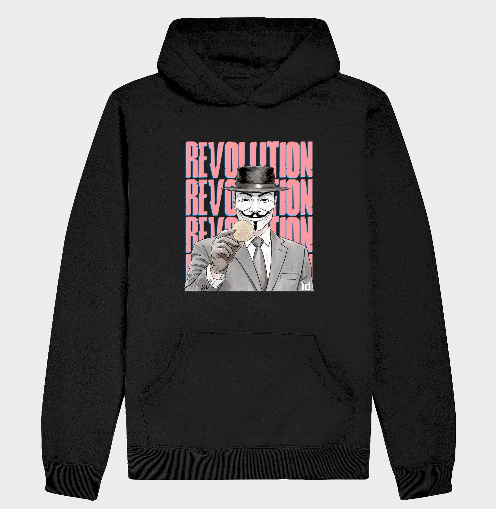 Moletom com Capuz ID TRADER | Guy Fawkes