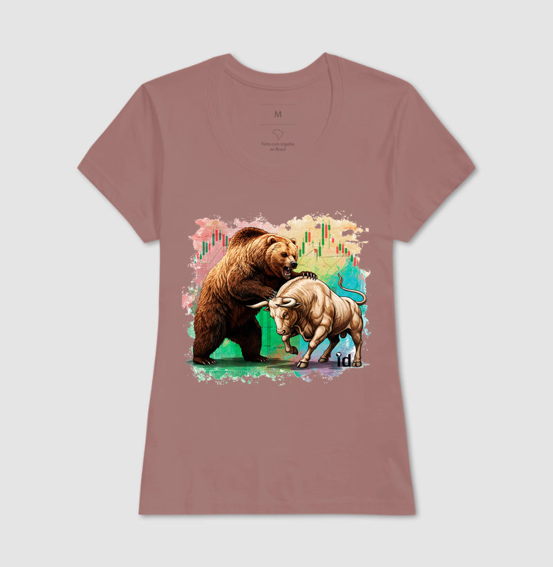 Camiseta ID TRADER | Touro vs Ursos