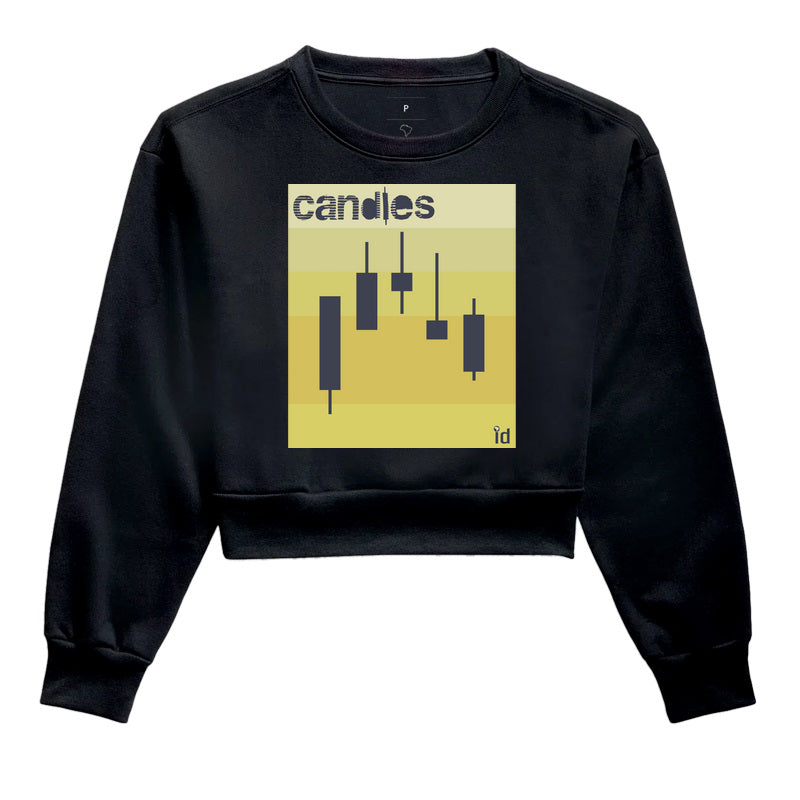 Cropped Moletom ID TRADER | Candles