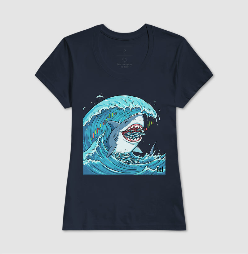 Camiseta ID TRADER | Tubarão vs Sardinhas
