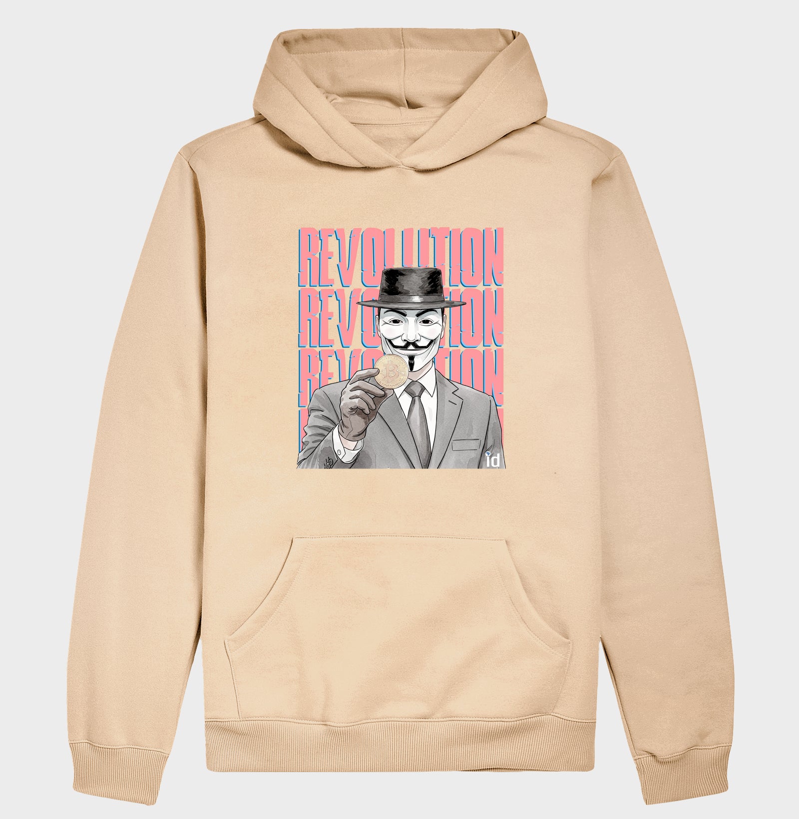 Moletom com Capuz ID TRADER | Guy Fawkes