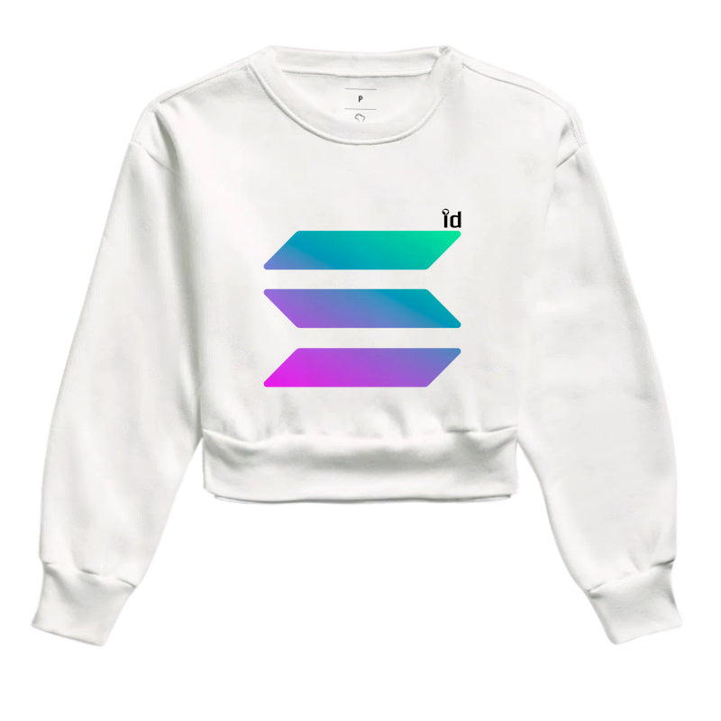 Cropped Moletom ID TRADER | Solana