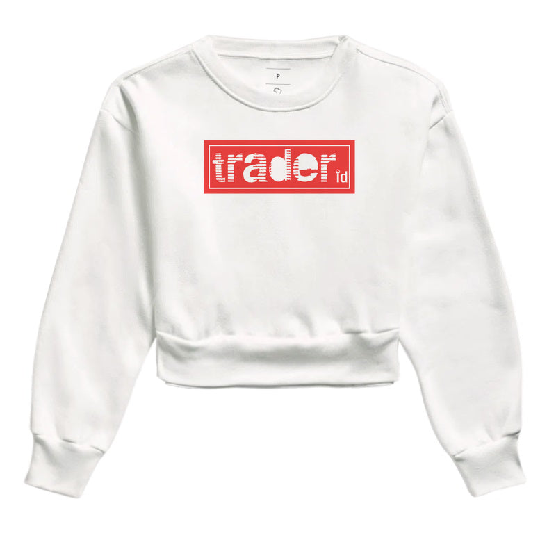 Cropped Moletom ID TRADER | trader