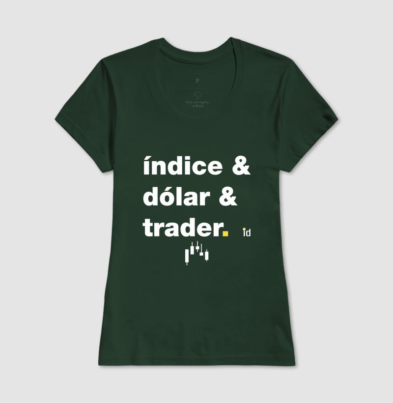 Camiseta ID TRADER | Índice & Dólar