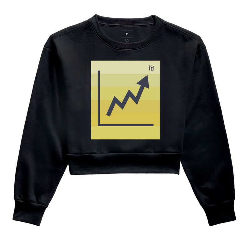 Cropped Moletom ID TRADER | Tendência